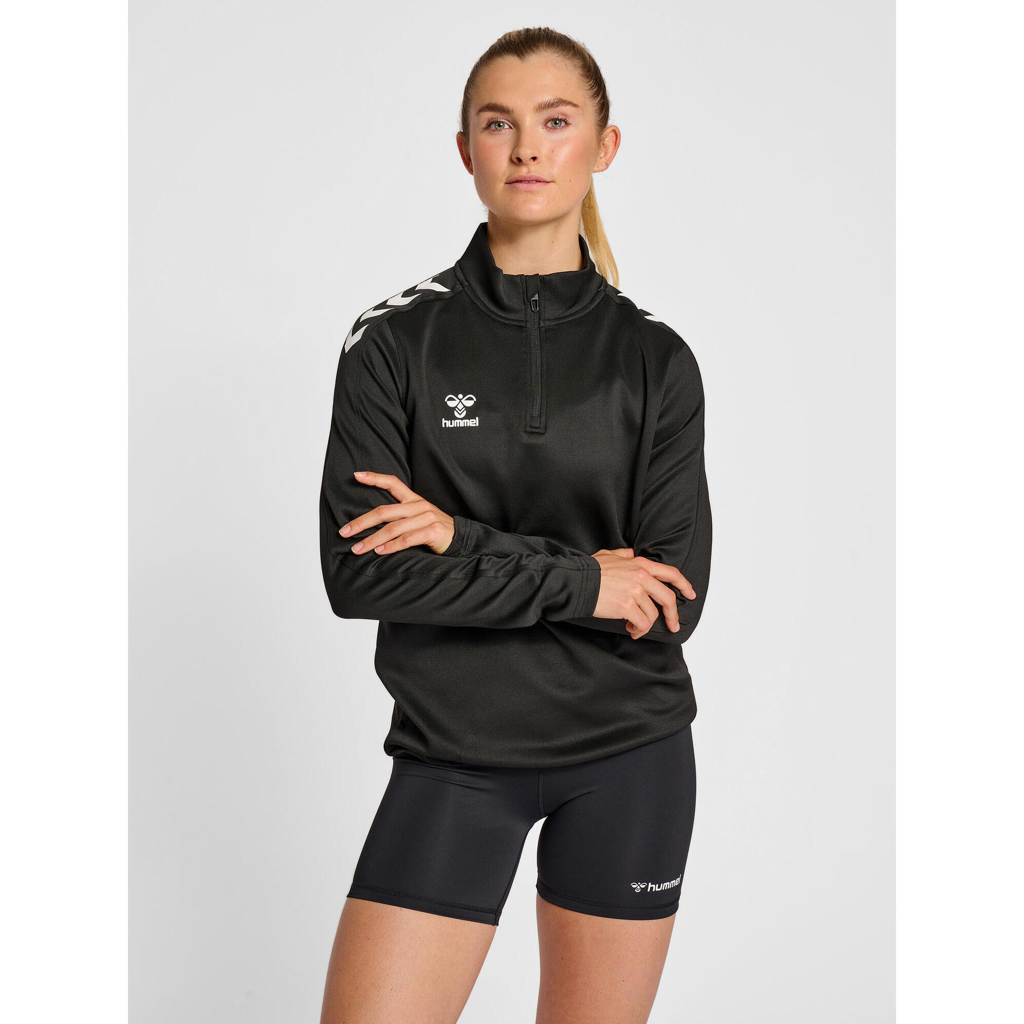 HUMMEL Dámský svetr s 1/4 zipem Hummel Core XK