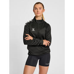 Demie-Fermeture Éclair Zip Sweat-Shirt Hmlcore Femme HUMMEL