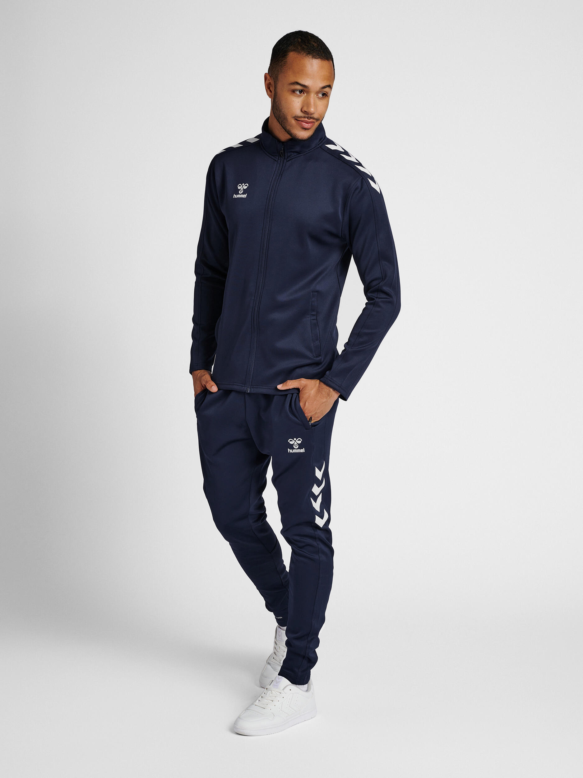 Giacca della tuta con zip Hummel Core XK Poly |  Hummel