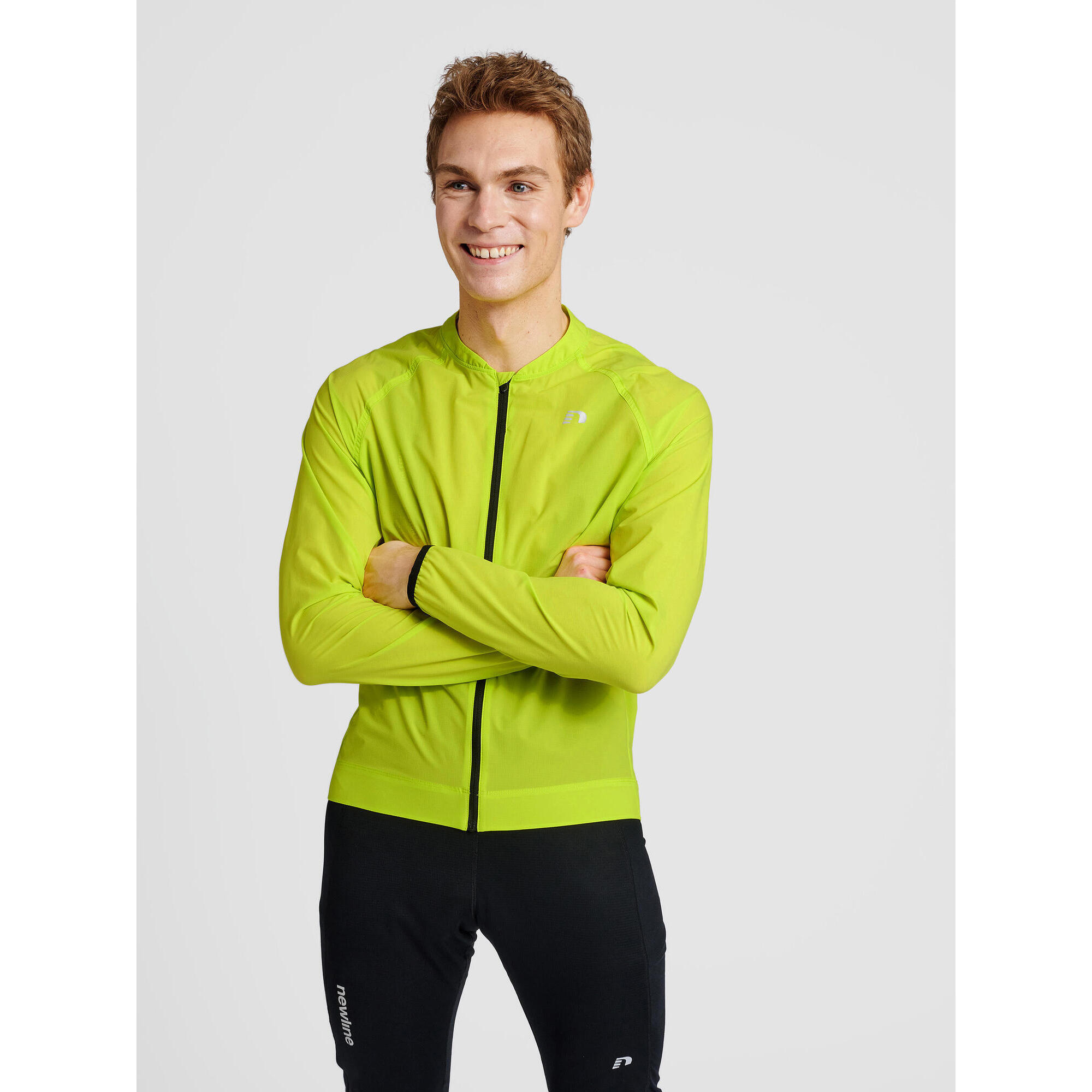 Newline - Fermeture Éclair Zip Combinaison Mens Core Homme Newline - Coupe Vent - Jaune|vert - 42 M/l - Decathlon