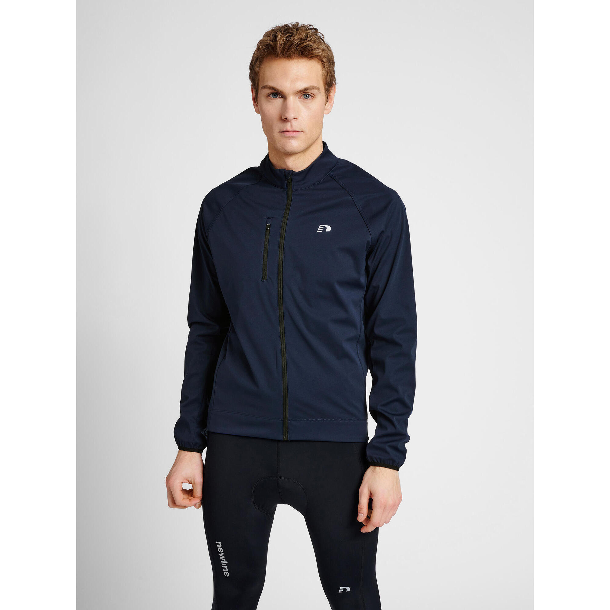Newline - Enfiler Zip Combinaison Mens Core Homme Newline - Coupe Vent - Bleu|violet - S - Decathlon