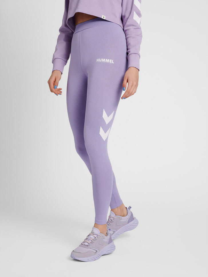 Damskie wysokie legginsy Hummel Legacy