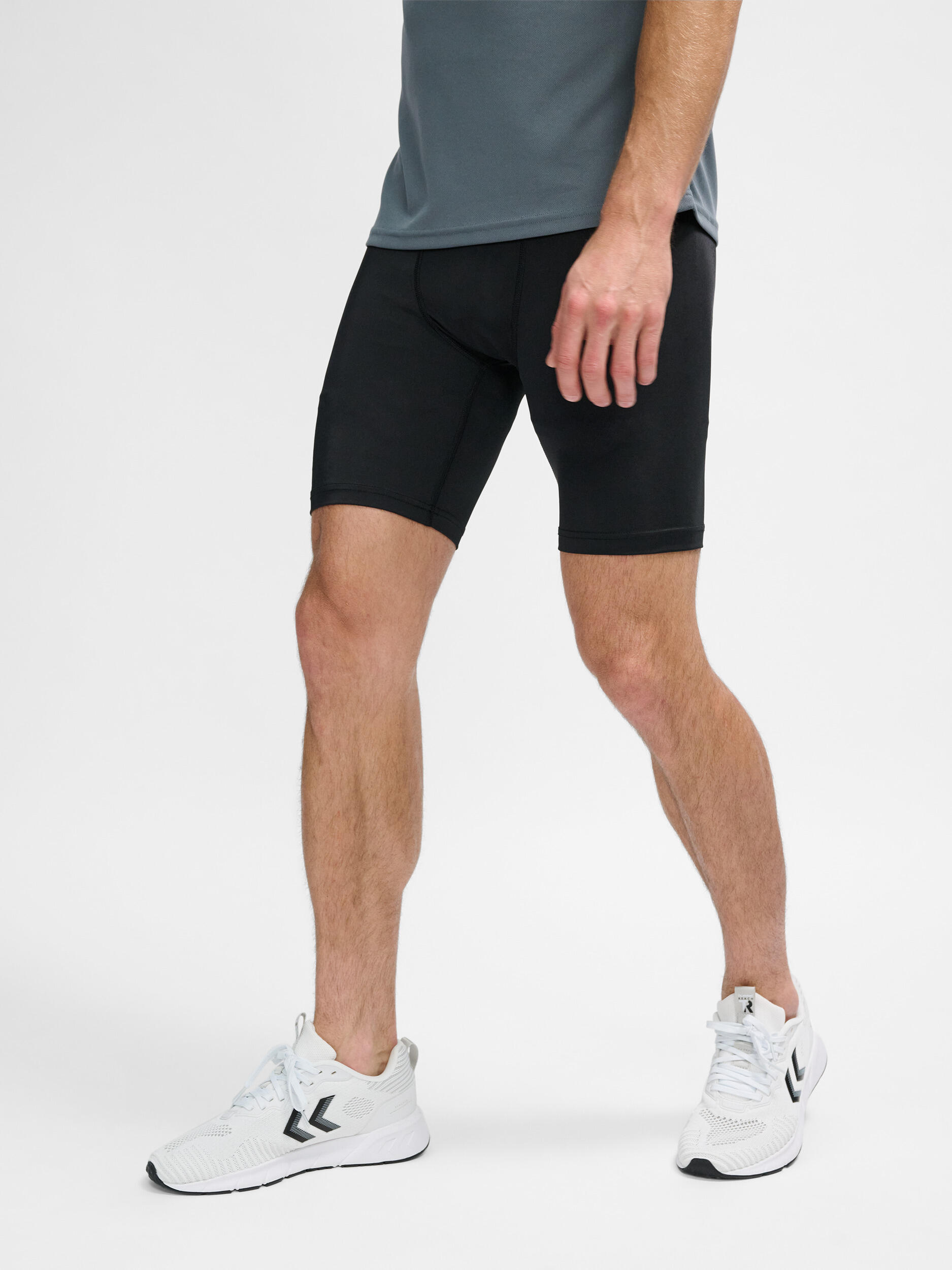 HUMMEL Tight Pantalones Cortos Hmlte Entrenamiento Hombre Elástico De Secado Rápido