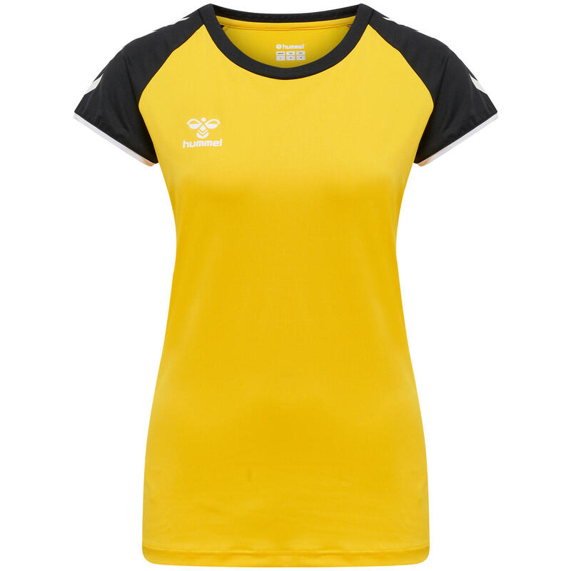 T-Shirt Hmlcore Volley Femme Extensible Respirant Séchage Rapide Hummel