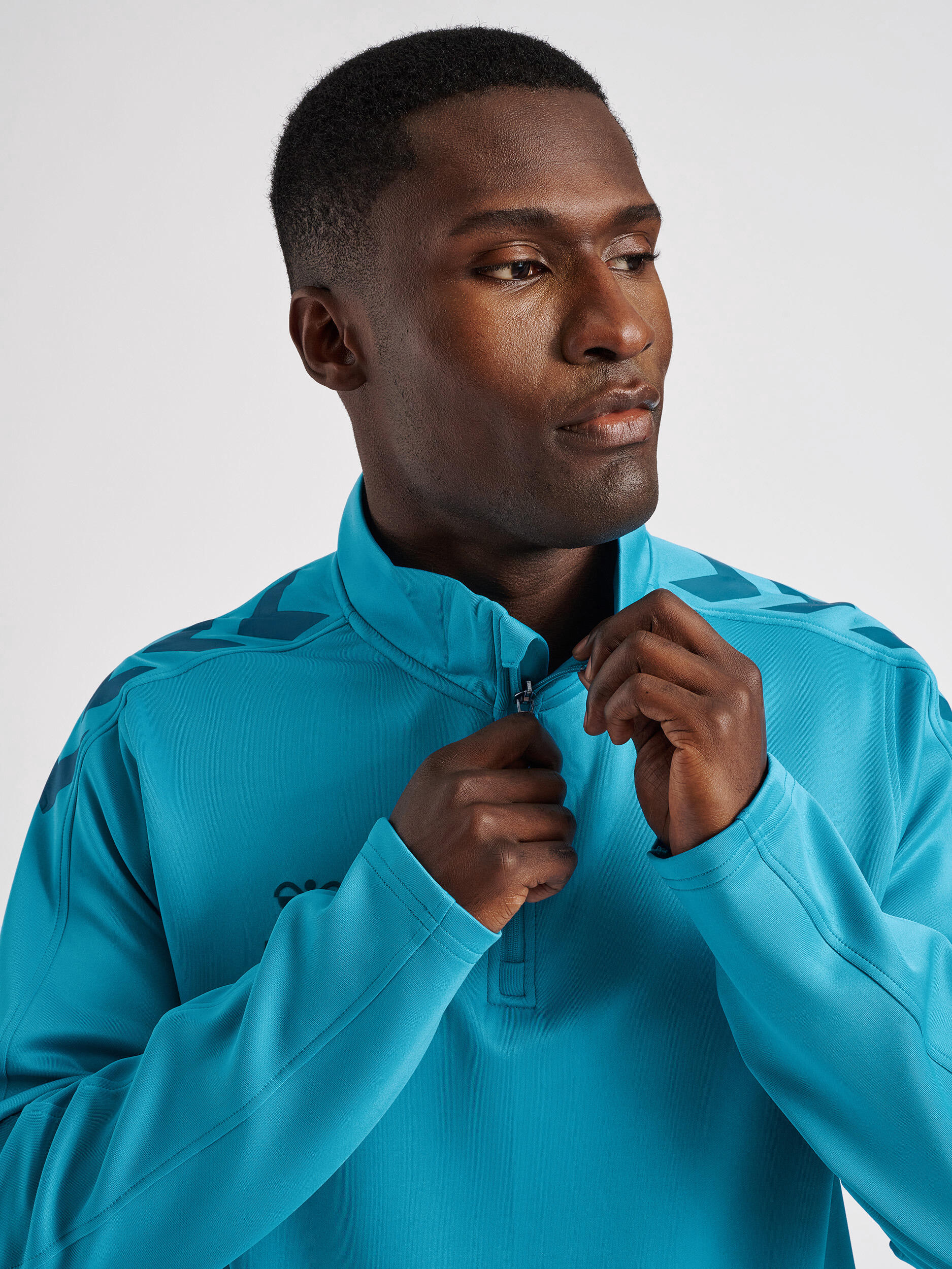 Demie-Fermeture Éclair Zip Sweat-Shirt Hmlcore Adulte 4/7