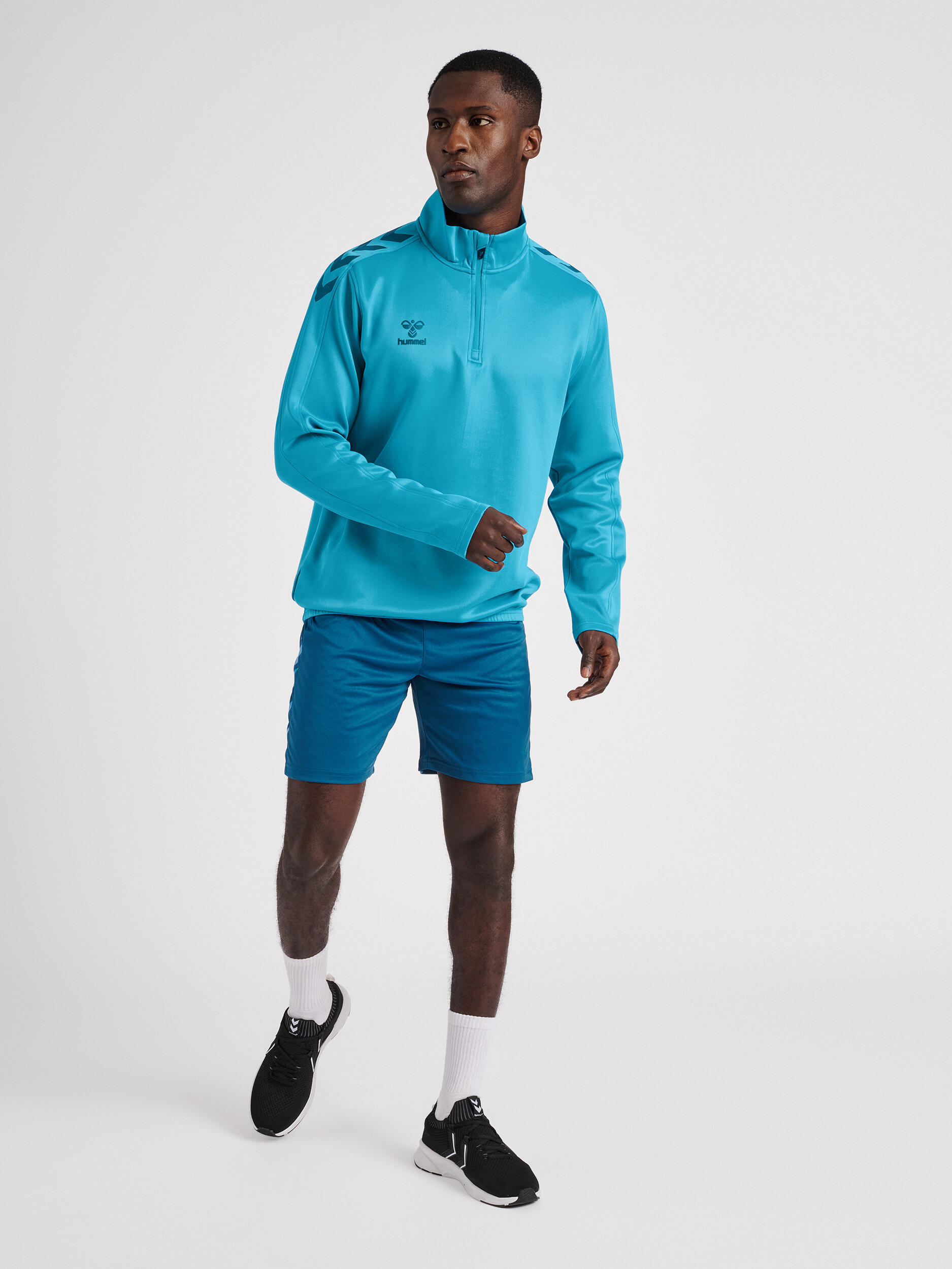 Demie-Fermeture Éclair Zip Sweat-Shirt Hmlcore Adulte 2/7