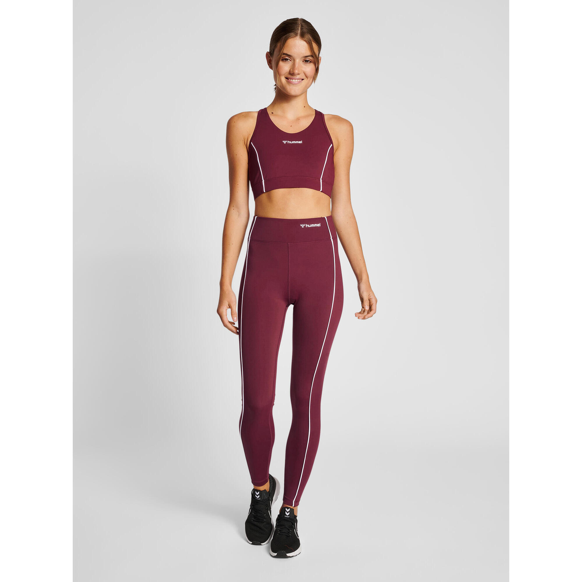 Leggings Hmlmt Yoga Femme Respirant Séchage Rapide Hummel