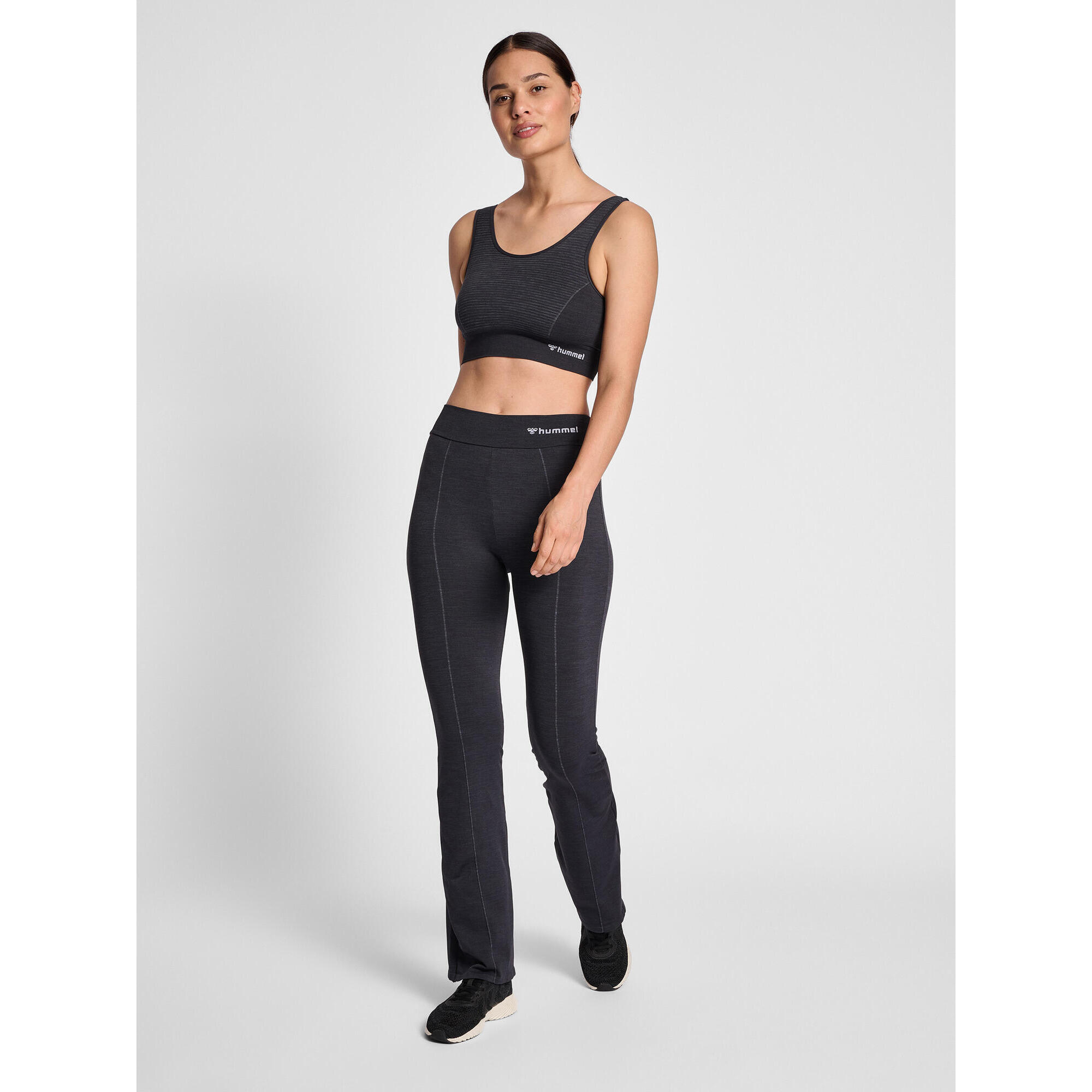 Women's mid-rise flared leggings Hummel MT Ivy