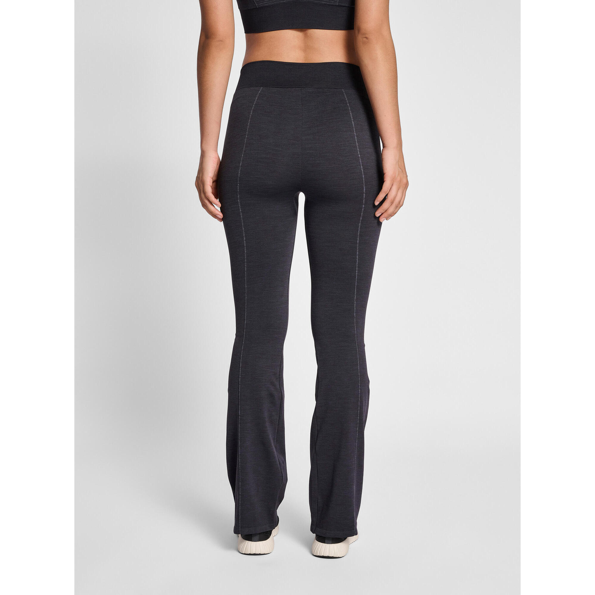 Women's mid-rise flared leggings Hummel MT Ivy