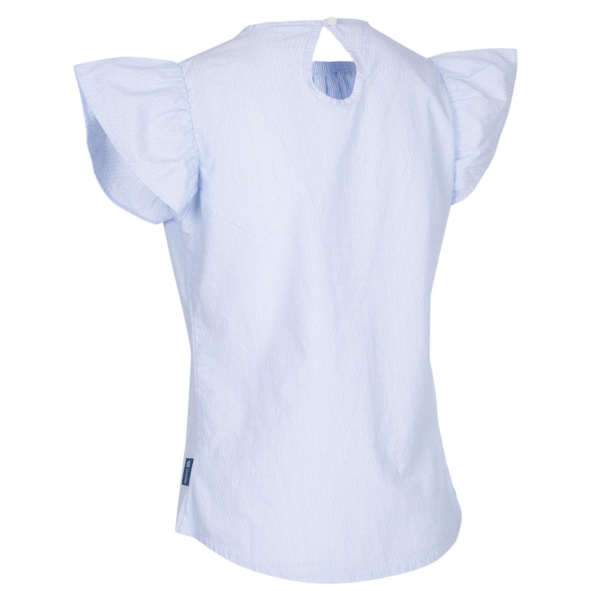 Top Donna Trespass Rhian Blu Navy Bianco 2/3