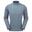 Dart Zip Neck Long Sleeved T-shirt - Light Blue