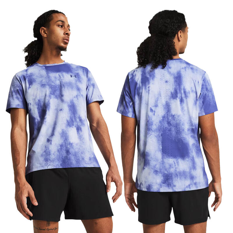 T-shirt de running homme Under Armour Laser Wash