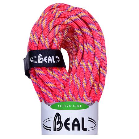 Corde dynamique Beal Virus 10 mm 60 m rose, 100% polyamide recyclé EN892 2/6