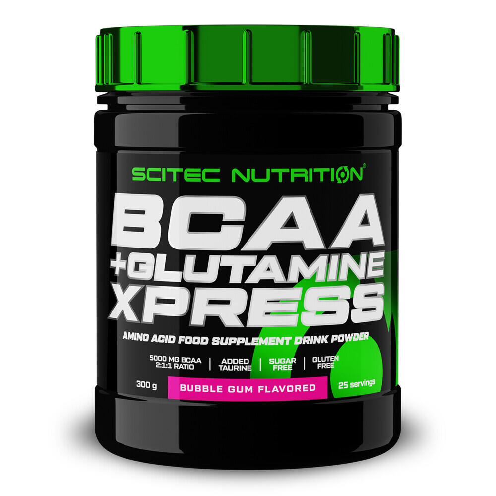SCITEC NUTRITION BCAA/Glutammina - BCAA + Glutamine Xpress - Gomma da Masticare