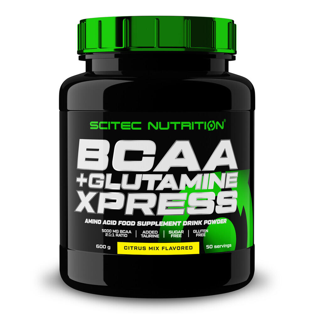SCITEC NUTRITION BCAA/Glutammina - BCAA + Glutamine Xpress - Miscela di Agrumi