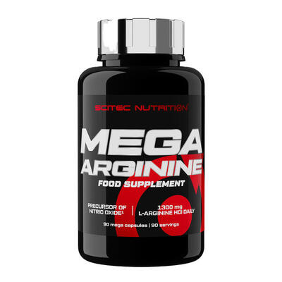 Mega arginine - 120 capsules scitec nutrition