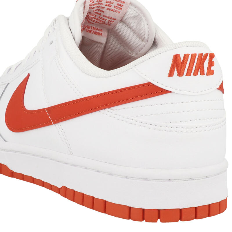 Dunk Low Retro White Picante Red