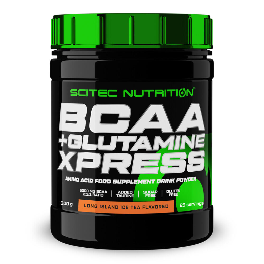SCITEC NUTRITION BCAA/Glutammina - BCAA + Glutamine Xpress - Tè Freddo Long Island