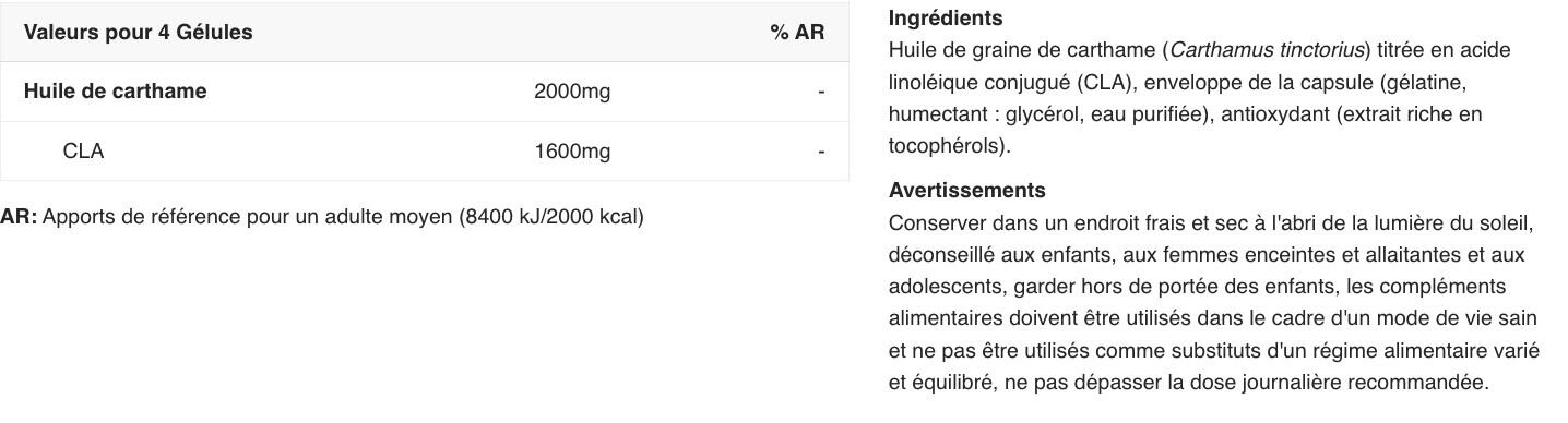 Acido linoleico coniugato - CLA - 60 Capsule 2/5