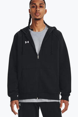Hoodie under armour rival fleece fz voor mannen