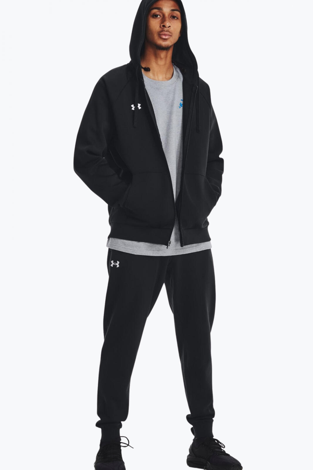 Bluza męska Under Armour Rival Fleece FZ Hoodie 4/7