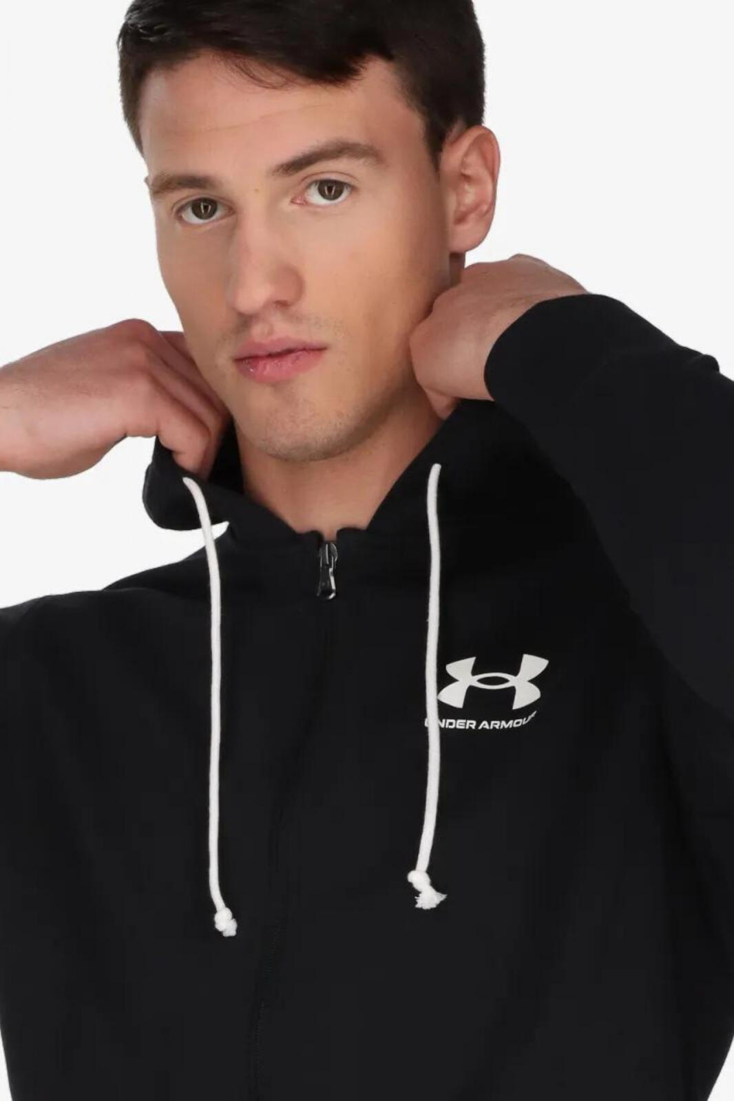 Bluza męska Under Armour RIVAL TERRY LC FZ 3/7
