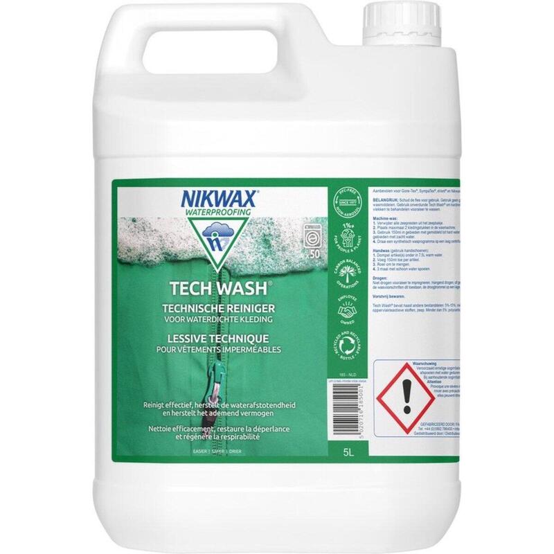 Impregneermiddel 5000ML - Nikwax Tech Wash