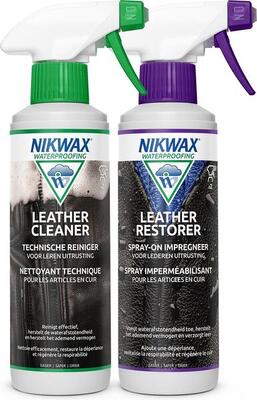 Leder reiniger leather cleaner 300ml & impregneermiddel leather restorer 300ml