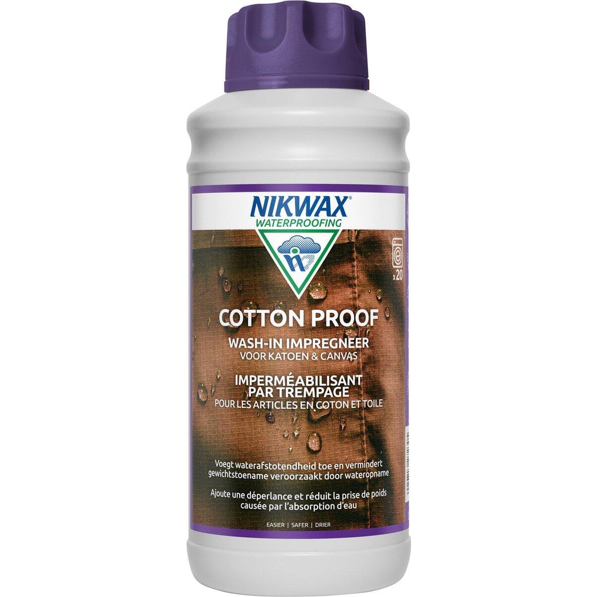 Traitement imperméabilisant 1000ML - Nikwax Cotton Proof