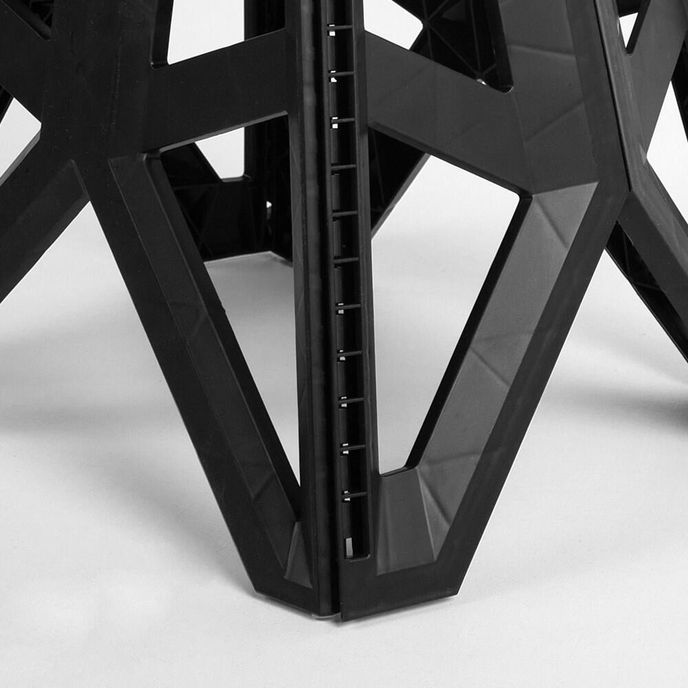 Tabouret de camping pliant extra-résistant 150 kg poignée de transport Aktive 3/7