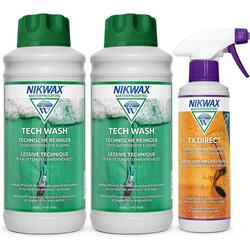 Impregneermiddel voordeelset- 2x Tech Wash 1L & 1x TX Direct Spray-On 300ML