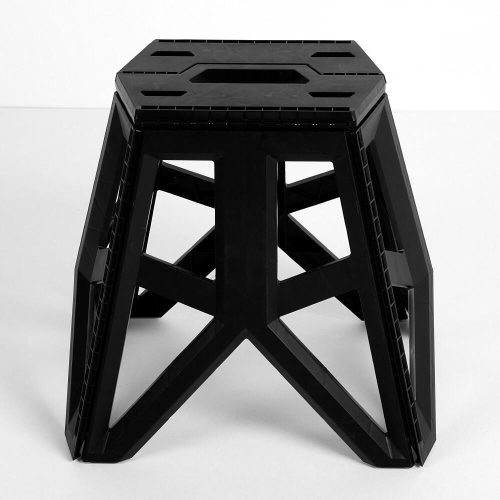 Tabouret de camping pliant extra-résistant 150 kg poignée de transport Aktive 7/7