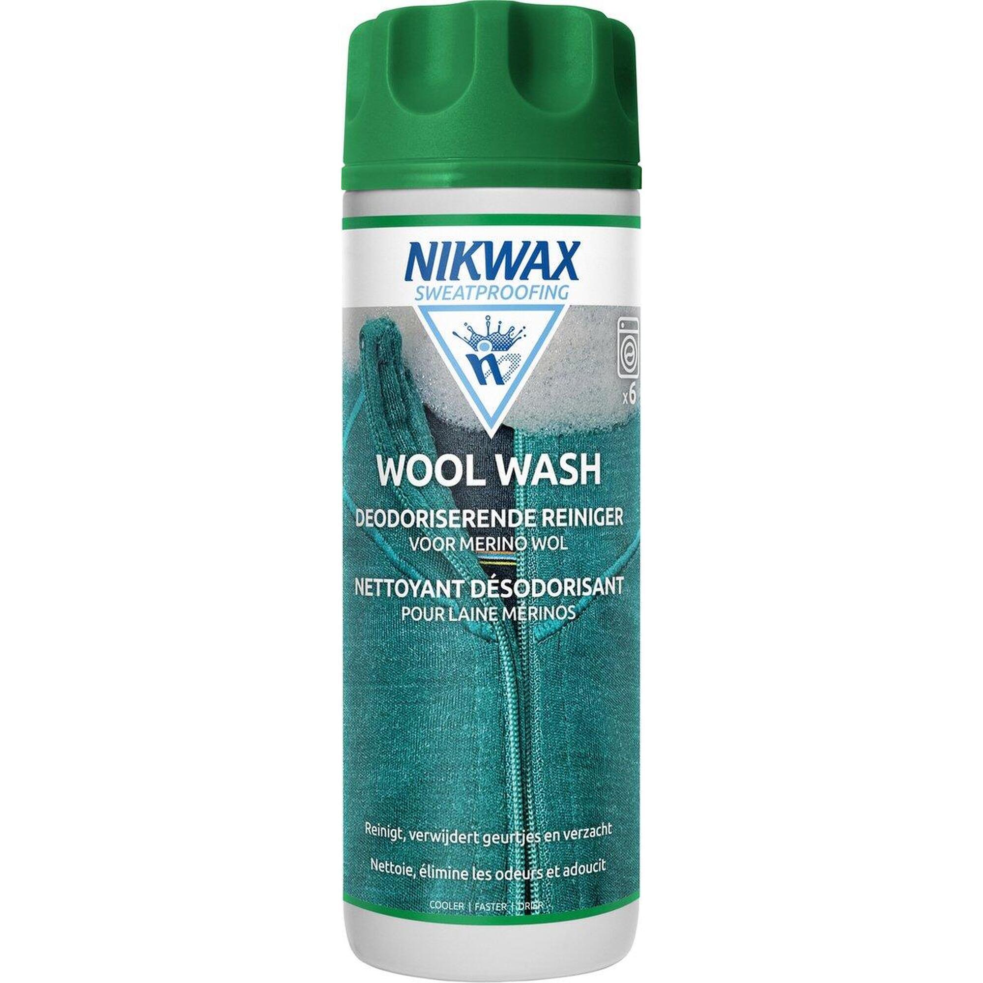 Płyn do prania wełnianej bielizny termoaktywnej Nikwax Wool Wash 300 ml