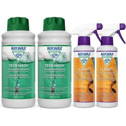 Kit de traitement imperméabilisant - 2x Tech Wash & 2x TX Direct Spray