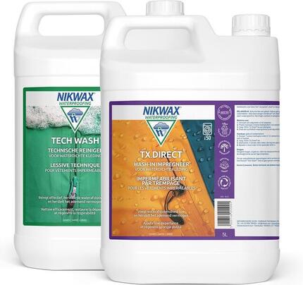 Waschmittel Tech Wash 5L & Imprägniermittel TX.Direct 5L