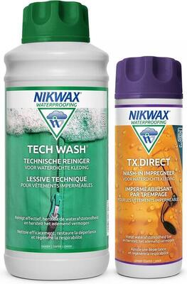 Wasmiddel tech wash 1l & impregneermiddel tx.direct 300ml