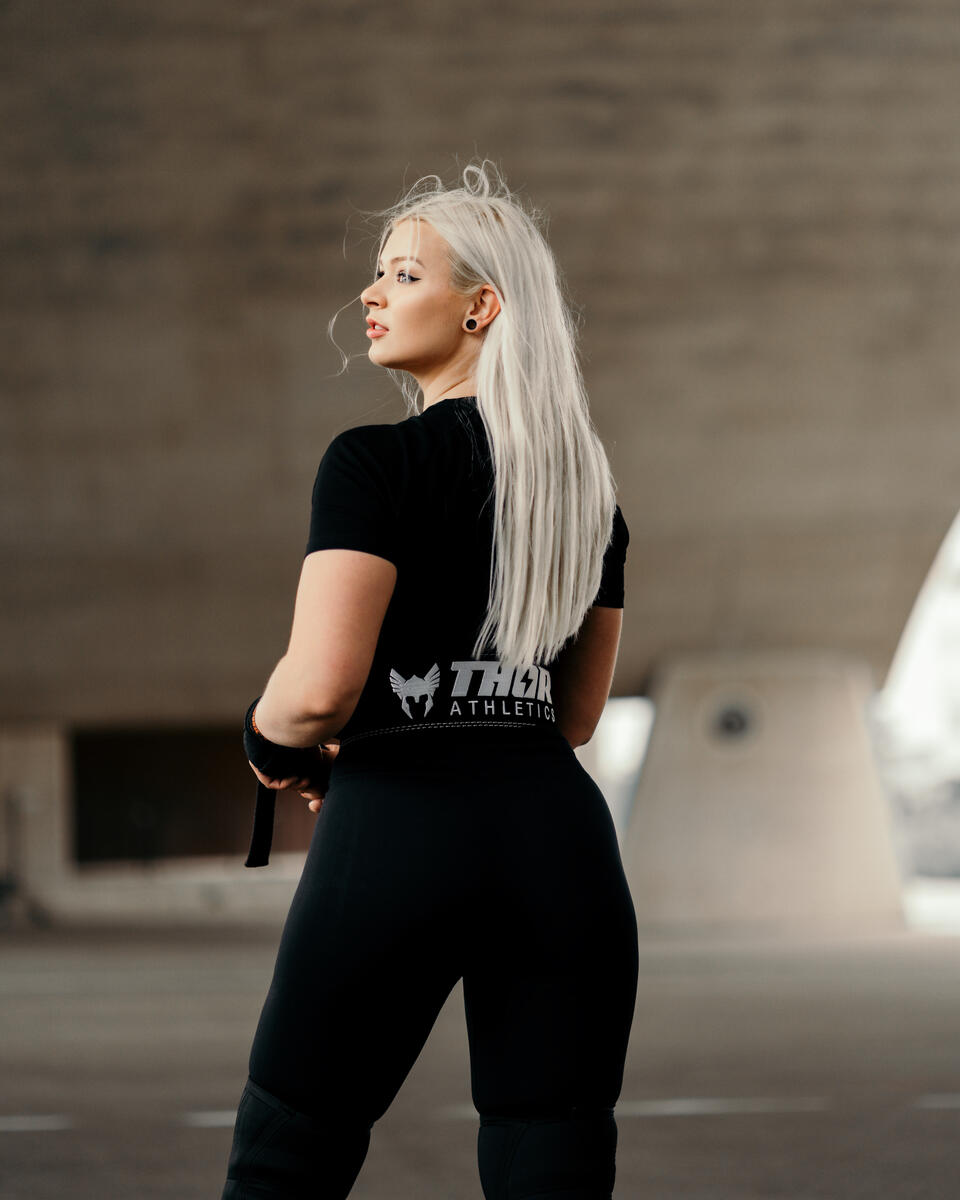 U Fit OneÂ® Powerlift Riem - Lifting Belt - Leer Gewichthefriem - Lever