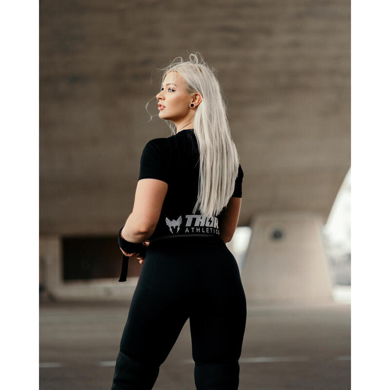 Ceinture de Levage - Ceinture Musculation -  10mm - Noir
