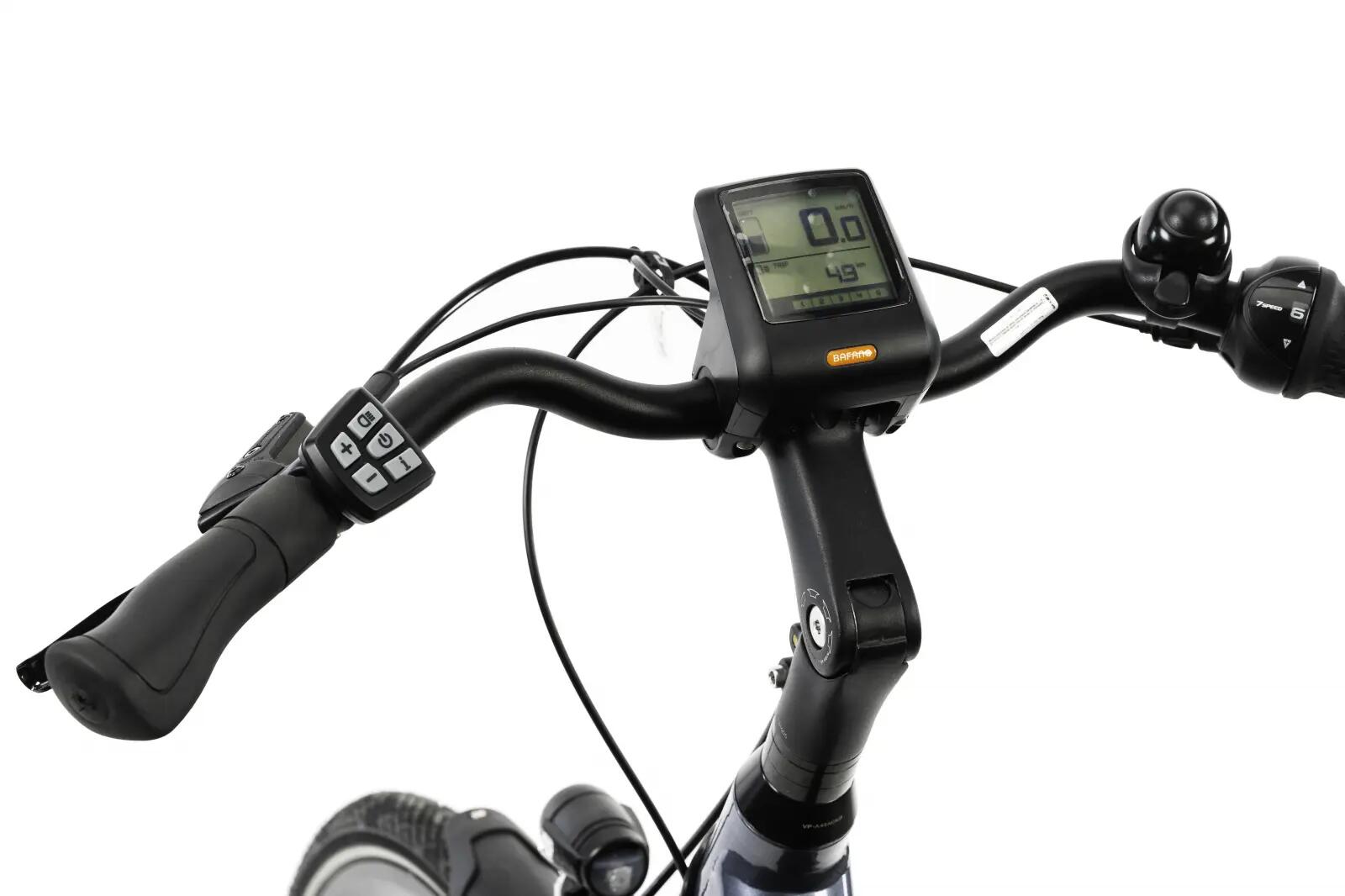 Bicicleta eléctrica Corwin 28427 - 28 pulgadas, 530 mm, gris brillante 2/5