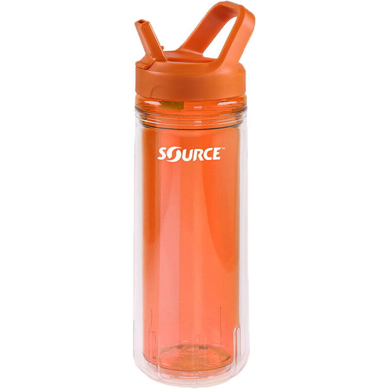 Trinkflasche ECO Tritan 600 ml amber orange