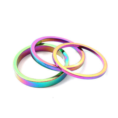 Bmx spacer aluminium olie slick khebieks