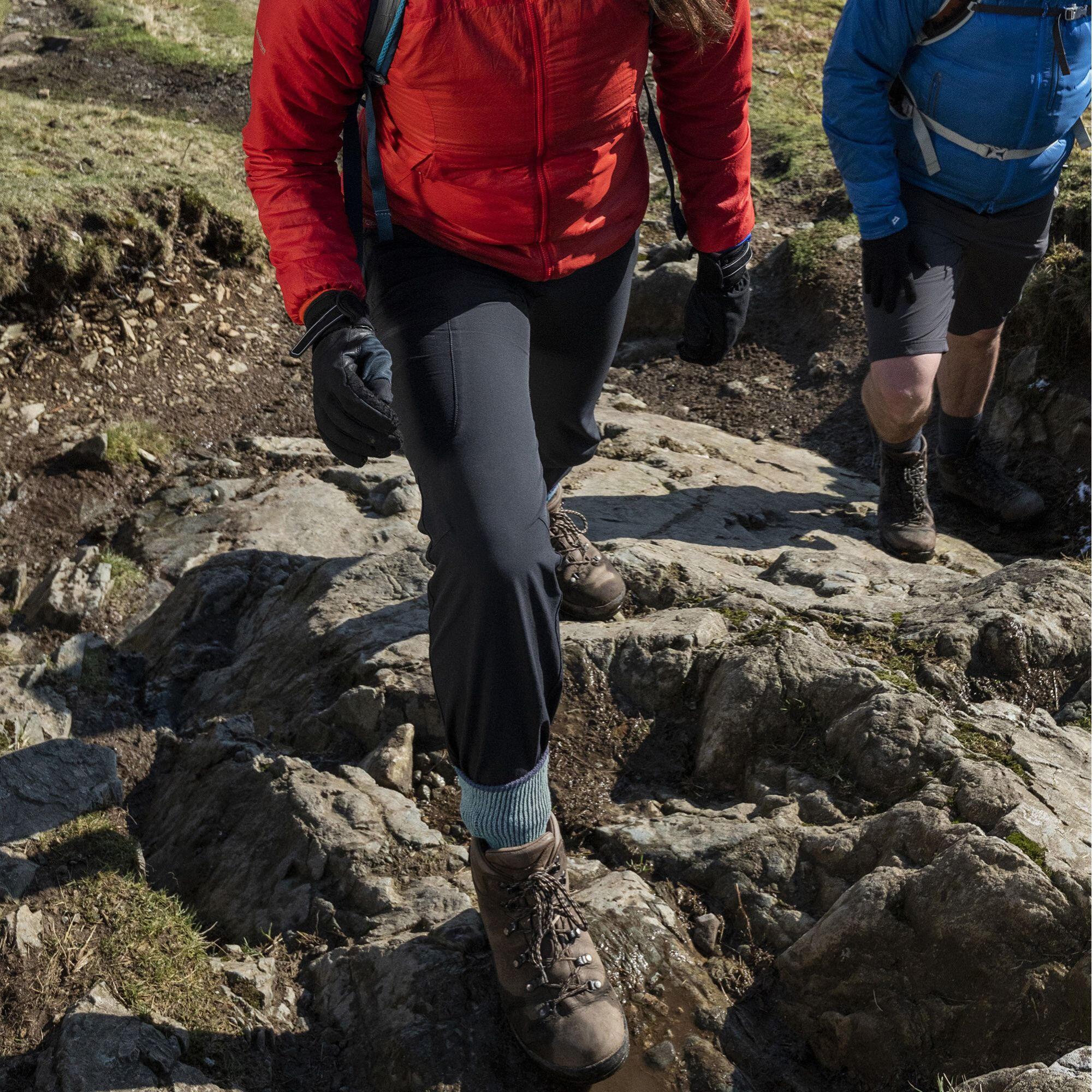 HIKE Midweight Merino Comfort Boot Women's - Blue 5/7