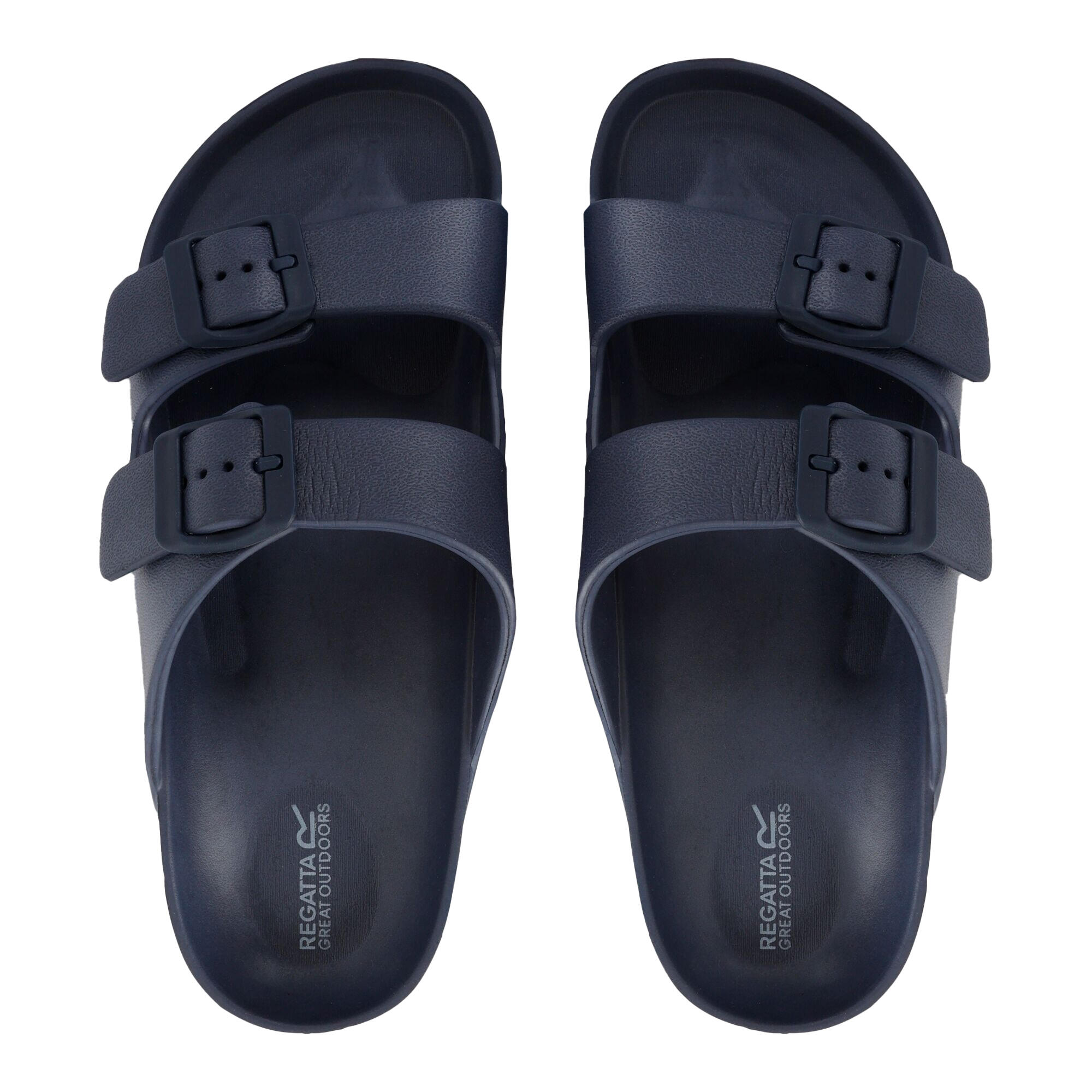 Sandalen "Brooklyn", Doppelriemen Damen Marineblau 4/5