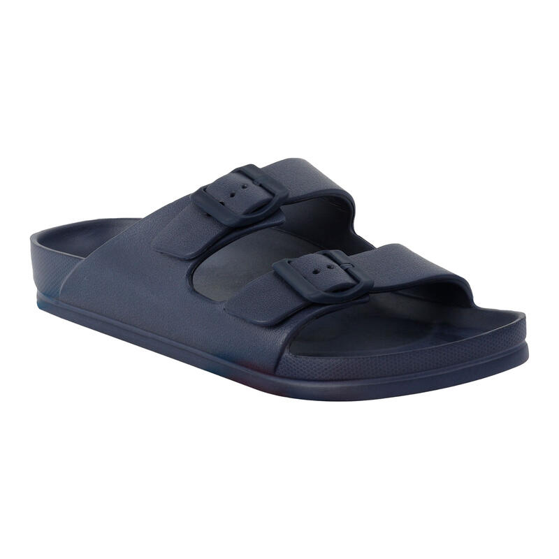 Dames Brooklyn Sandalen met dubbele bandjes (Marine)