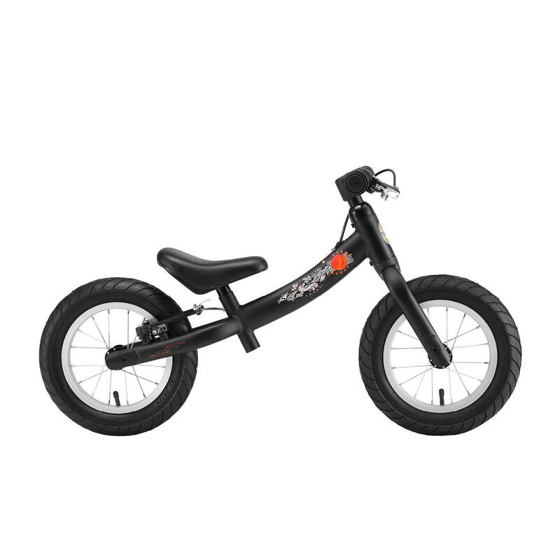 Bikestar meegroei loopfiets Sport 12 inch, zwart