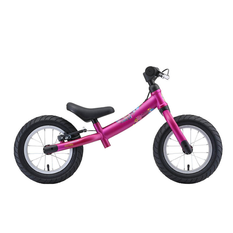 Bicicleta sin pedales infantil 12 pulgadas BIKESTAR sport berry 3 años