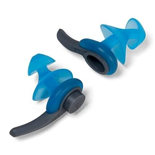 SPEEDO Biofuse Aquatic Swimming Ear Plugs (Blue/Grey)