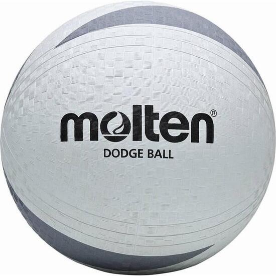 Ballon De Dodgeball (Blanc / Gris)