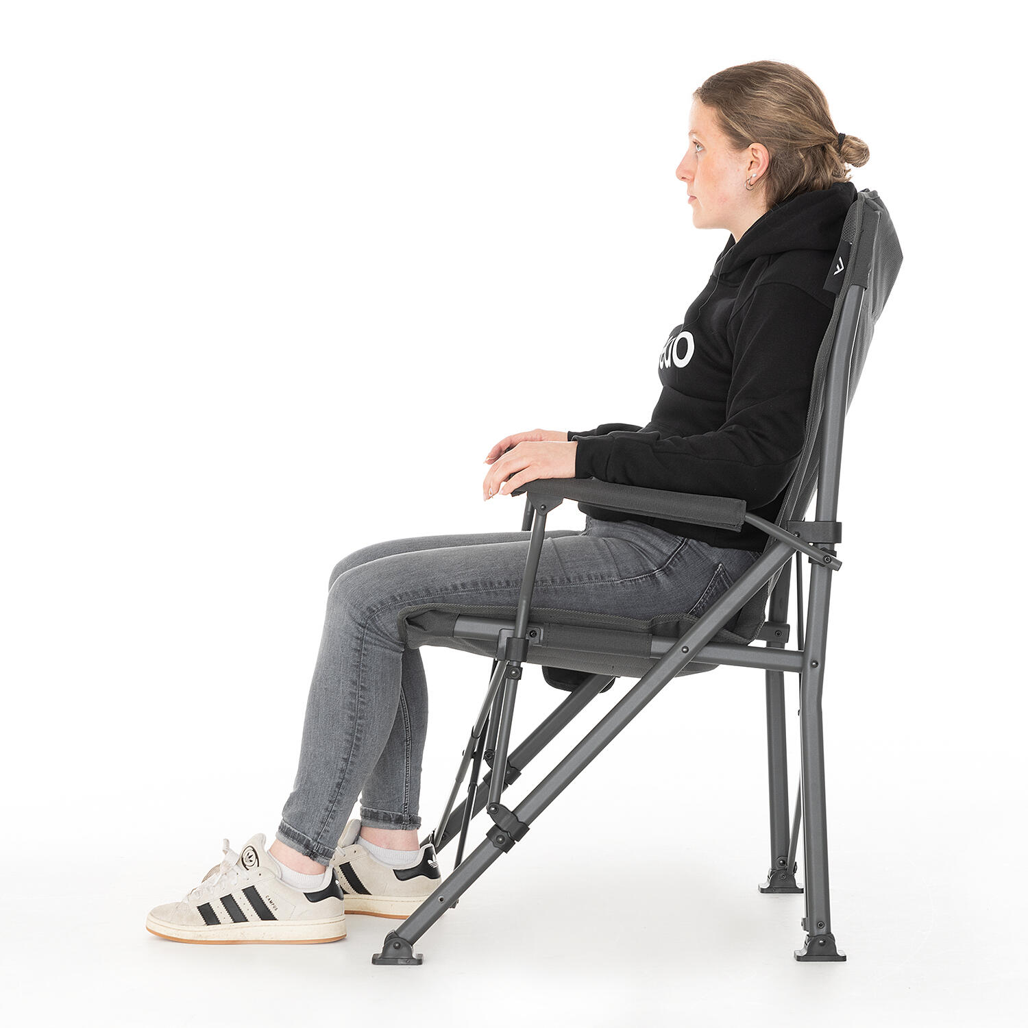 Chaise de camping XXL - armature stable en acier jusqu'à 250 kg - Johnny Jumbo 4/7