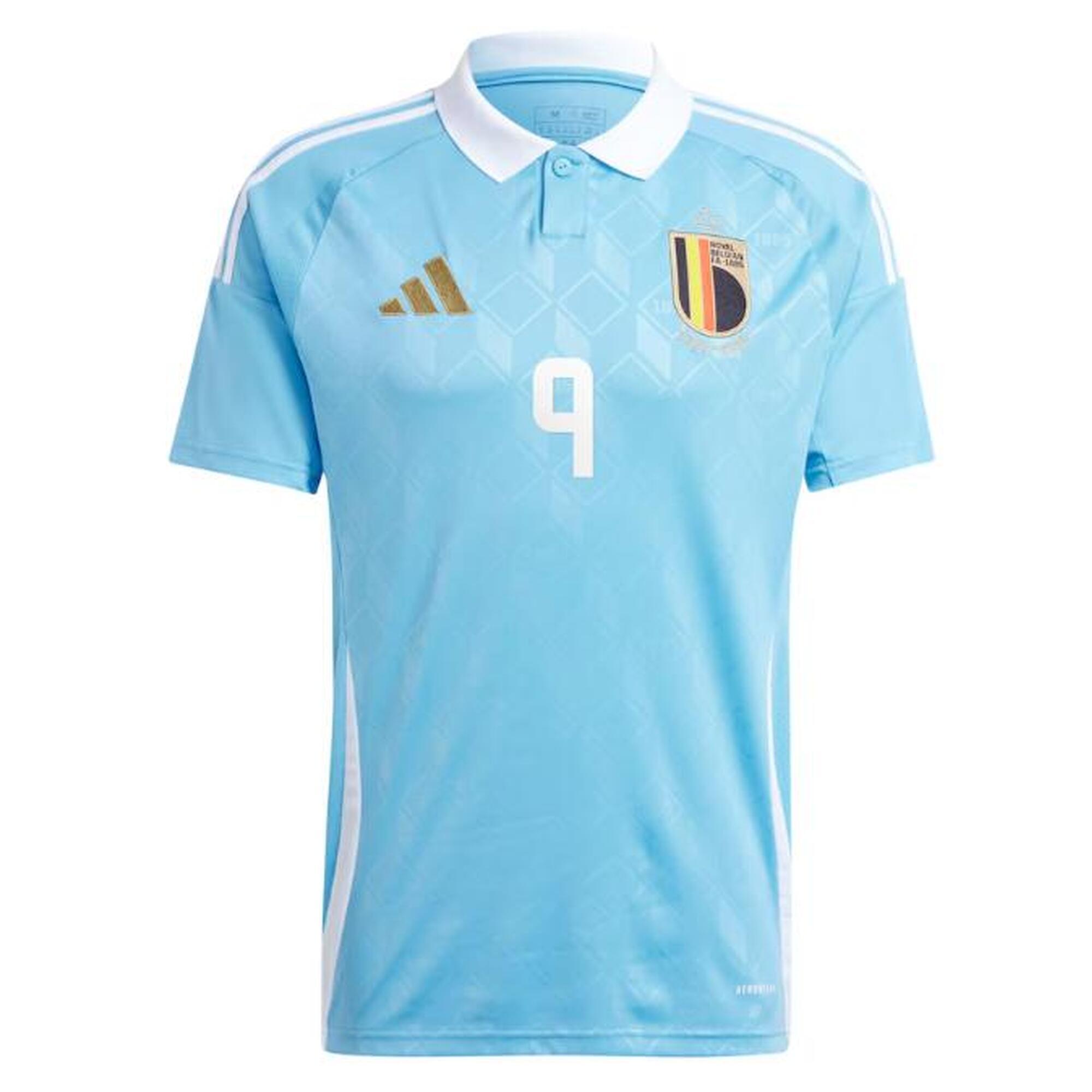 Maillot extérieur avec flocage Trossard 9 Belgique EURO 2024 Enfant 8ANS (